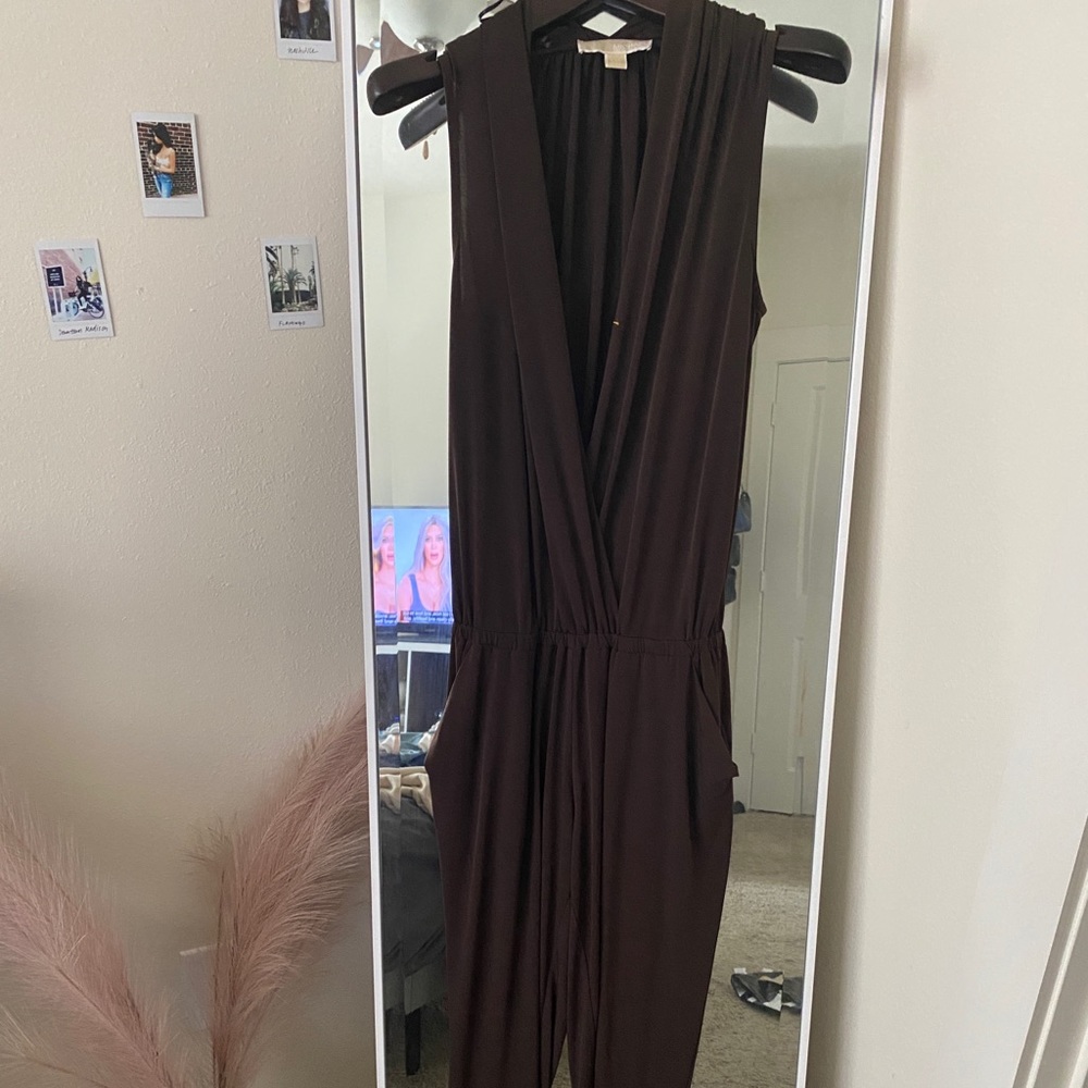 Michael Kors lifestyle jumpsuit in brown